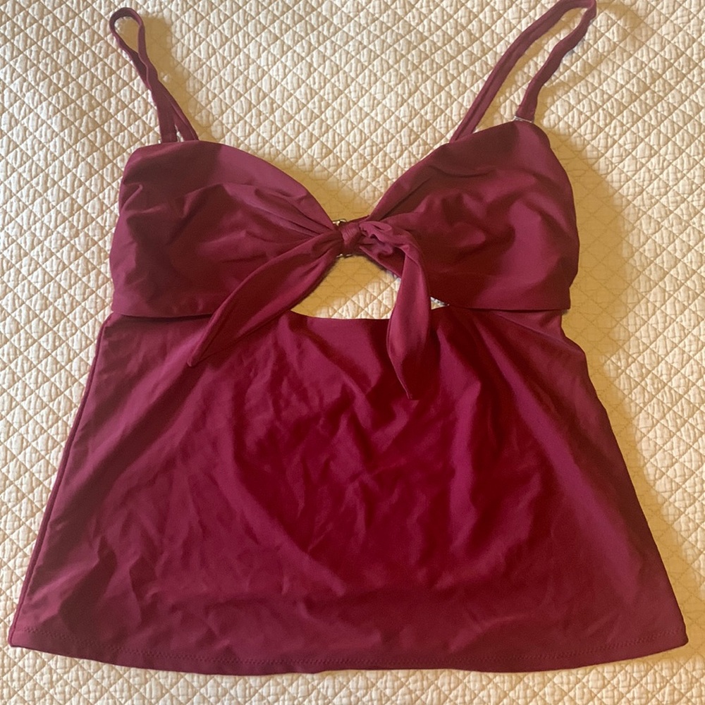 Old Navy tankini swim top Size large
